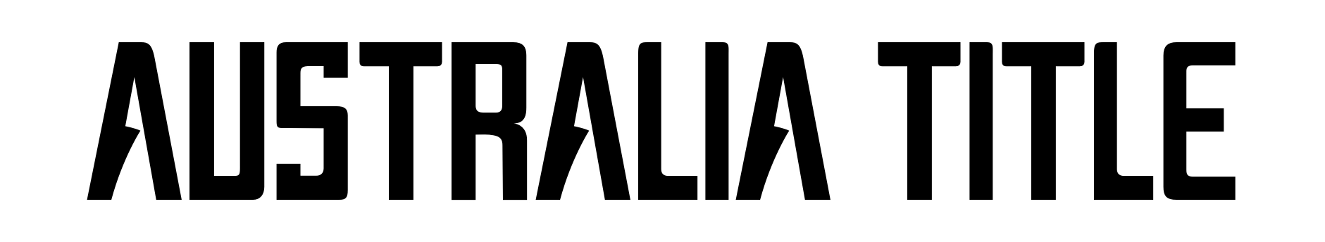 Australia Title